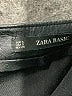 Zara Basic Solid Black Faux Leather Skirt Size S - photo 7