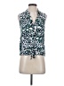 BeachLunchLounge Green Sleeveless Blouse Size S - photo 1