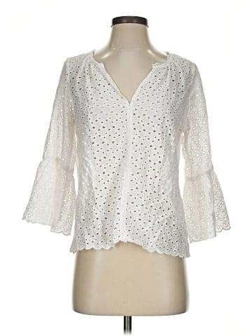 Velvet by Graham & Spencer 3/4 Sleeve Blouse (view 1)