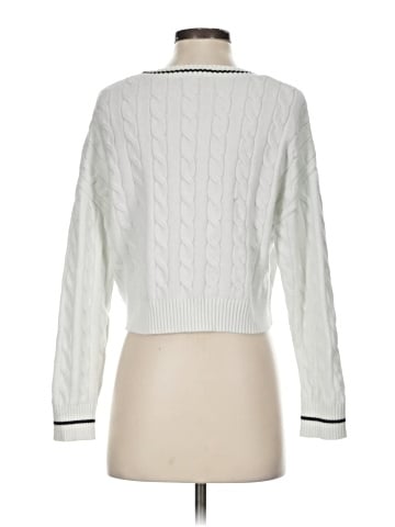 Faded Rose Pullover Sweater (view 2)