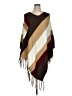 In'Voland 100% Acrylic Brown Poncho Size 16 - photo 1