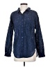 Jag Paisley Blue Long Sleeve Button-Down Shirt Size S - photo 1
