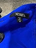 XOXO 100% Polyester Blue 3/4 Sleeve Blouse Size M - photo 7