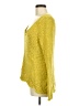 Anthropologie Yellow Pullover Sweater Size M - photo 5