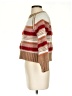 Unbranded 100% Polyester Stripes Brown Pullover Sweater Size XS - photo 5
