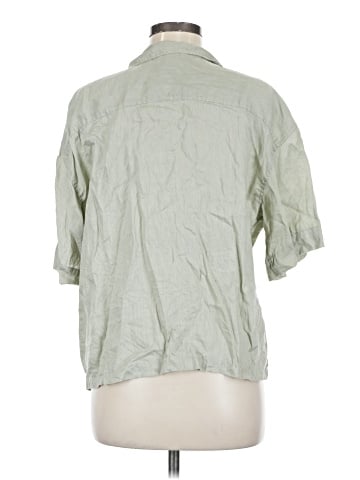 H&M 3/4 Sleeve Button-Down Shirt (view 2)