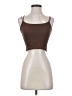 Justify Brown Sleeveless Top Size S - photo 1