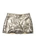 Fashion Nova 100% Polyester Metallic Silver Tan Formal Skirt Size S - photo 1