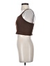 Justify Brown Sleeveless Top Size S - photo 5