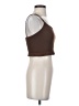 Justify Brown Sleeveless Top Size S - photo 4