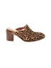 Hush Puppies Animal Print Brown Mule/Clog Size 9 - photo 1