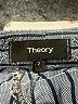 Theory Stripes Blue Casual Pants Size 2 - photo 7