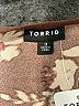 Torrid 100% Polyester Brown Long Sleeve Blouse Size 3X Plus (3) - photo 7