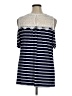 Unbranded Blue Sleeveless Blouse Size 1X - photo 2
