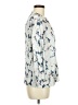 Vince. Floral Blue 3/4 Sleeve Blouse Size M - photo 4