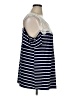 Unbranded Blue Sleeveless Blouse Size 1X - photo 4