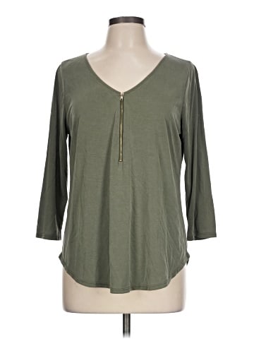 Green Envelope 3/4 Sleeve T-Shirt (view 1)