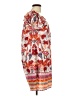 Shein Print Orange Casual Dress Size 12 - photo 4