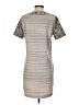 BCBGMAXAZRIA Graphic Gray Casual Dress Size XS - photo 2