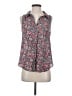 Elle 100% Polyester Floral Pink Sleeveless Blouse Size XS - photo 1