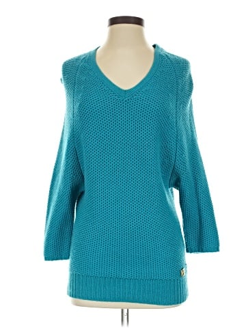Halston Heritage Silk Pullover Sweater (view 1)