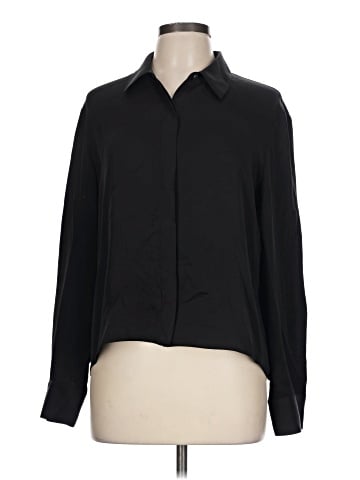 Theory Long Sleeve Blouse (view 1)