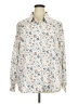 Fantaslook 100% Polyester Floral Ivory Long Sleeve Blouse Size 2X - photo 1