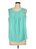 Papermoon Green Teal Sleeveless Blouse Size L - photo 1