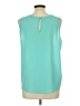 Papermoon Green Teal Sleeveless Blouse Size L - photo 2