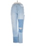 Hollister Color Block Blue Jeans Size 3R - photo 1