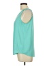 Papermoon Green Teal Sleeveless Blouse Size L - photo 5