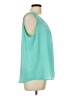 Papermoon Green Teal Sleeveless Blouse Size L - photo 4