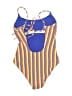 Onia Stripes Multi Color Yellow One Piece Swimsuit Size XS - photo 2