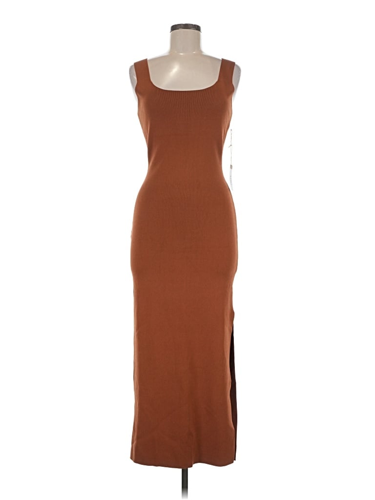 Pre-owned Lucca Casual Dress In Brown