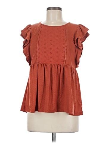 Tea n Rose Short Sleeve Blouse (view 1)