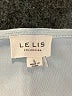 Le Lis Chevron-herringbone Blue Formal Skirt Size L - photo 4
