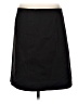 Carlisle Solid Black Casual Skirt Size 8 - photo 2