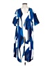 Shein 100% Polyester Blue Kimono Size S - photo 1