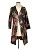T Tahari Floral Brown Coat Size S - photo 1