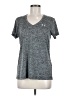 Under Armour 100% Polyester Gray Active T-Shirt Size M - photo 1