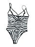Beach Riot Animal Print Silver One Piece Swimsuit Size L - photo 2