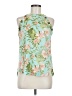 Assorted Brands Green Sleeveless Blouse Size M - photo 1