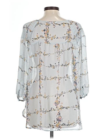 LC Lauren Conrad 3/4 Sleeve Blouse (view 2)
