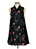 Kimchi Blue 100% Rayon Black Sleeveless Button-Down Shirt Size S - photo 1