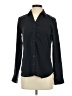 Lands' End 100% Polyester Black Long Sleeve Blouse Size 2 - photo 1