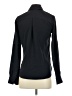 Lands' End 100% Polyester Black Long Sleeve Blouse Size 2 - photo 2