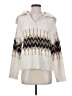 J.Crew Chevron-herringbone Ivory Pullover Sweater Size XS - photo 1