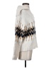 J.Crew Chevron-herringbone Ivory Pullover Sweater Size XS - photo 4