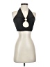 Shein Black Halter Top Size 4 - photo 1