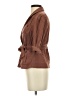 Cartonnier Brown Silk Blazer Size 2 - photo 5